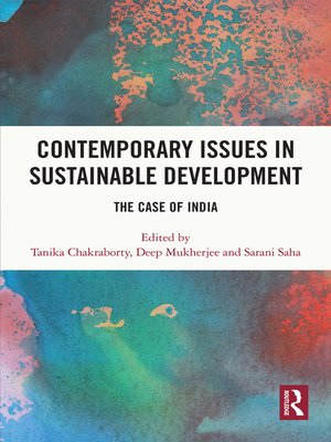 cover image of Contemporary Issues in Sustainable Development